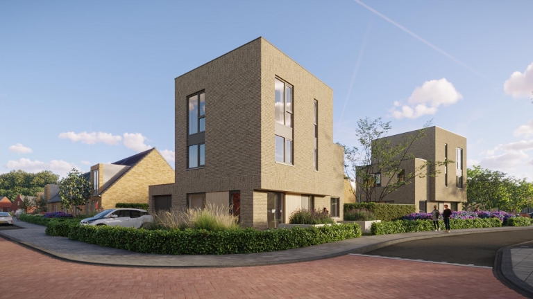 Roermond, Neeldervelt 24 woningen voor jongeren, gezinnen en senioren - Vrijstaande villa Neeldervelt